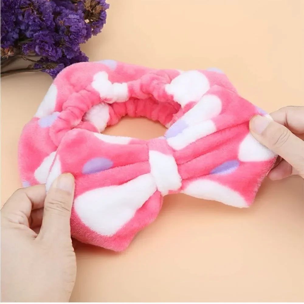Skincare Bowknot Headband
